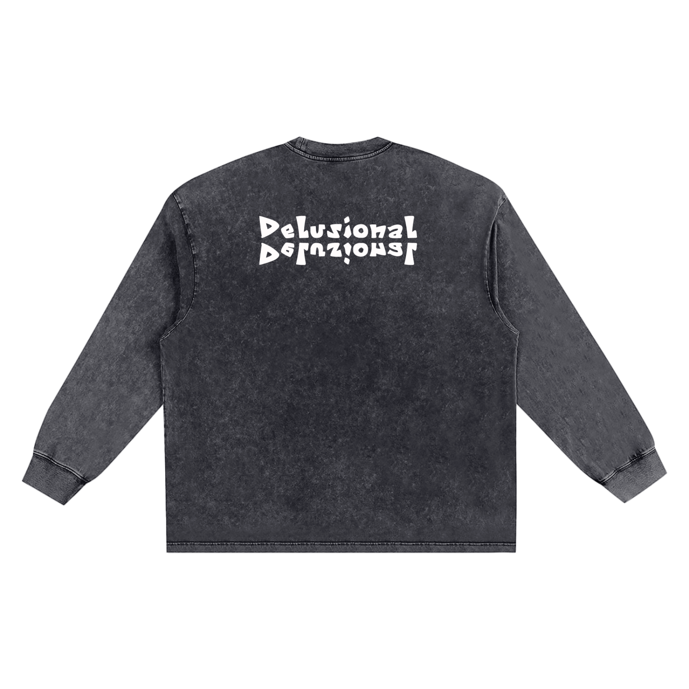 Delusional Oversize Long Sleeve T-shirt